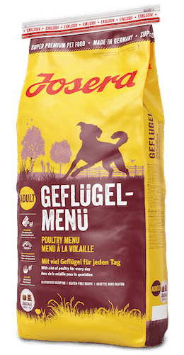 opakowanie karmy Josera Geflugel-Menu